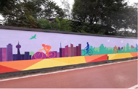 怀远墙体彩绘-围墙