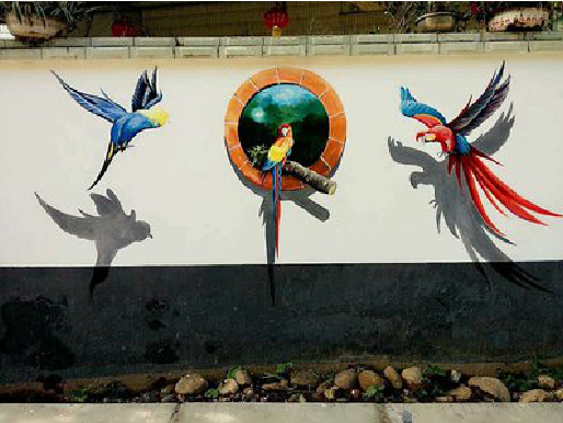 怀远视觉错位-3D墙绘设计