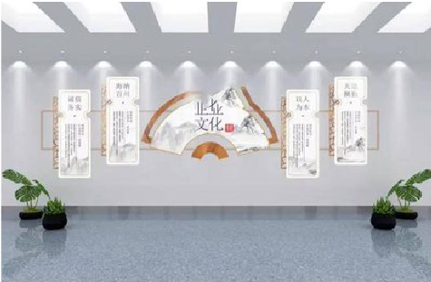 怀远企业文化墙设计的核心要素。