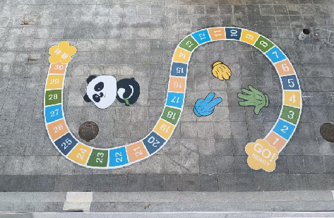 怀远地面游戏彩绘