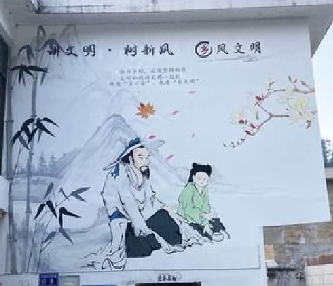 怀远分享几个墙绘保养知识。