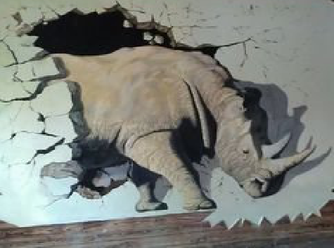 怀远在墙绘中，如何绘制3D效果？