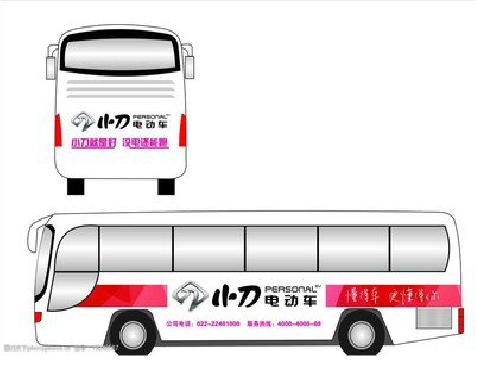 怀远公交车身贴如何完美贴合？