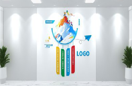 怀远公司企业形象墙的工艺材料有哪些？